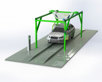 F1 ROBOT CAR WASH – Ավտոմատ ավտոլվացման ռոբոտ